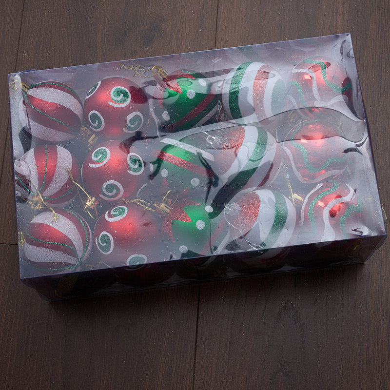 11.5cm Plastic / Acrylic Ball Ornament