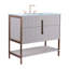 Meuble-lavabo simple avec plateau en verre Millisa-1815369934-1815369933-1858574916