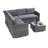 Blaisdell Small Rattan Corner Group