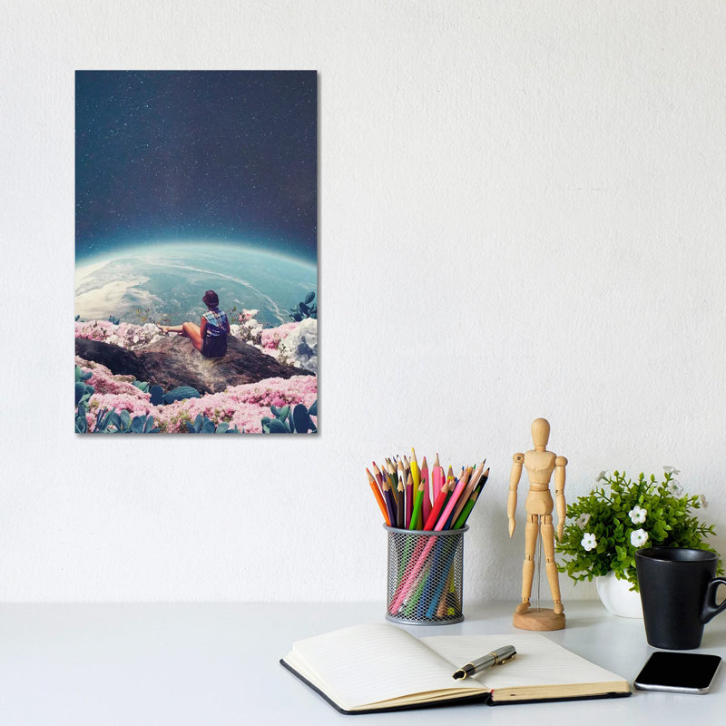 My World Blossomed When I Loved You 1 Piece Wrapped Canvas Wall Art, 20.32 cm H x 30.48 cm W