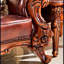 Fauteuil en cuir véritable de vache American
