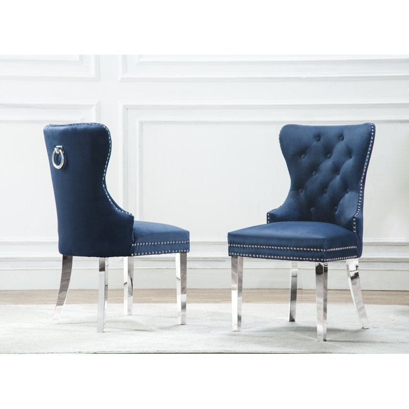 Ensemble repas 4 personnes Mcnair, Bleu marine