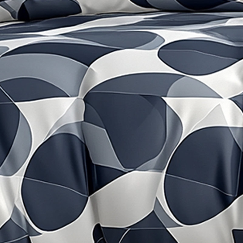 Nordic Style Abstract Geometric Pattern Duvet