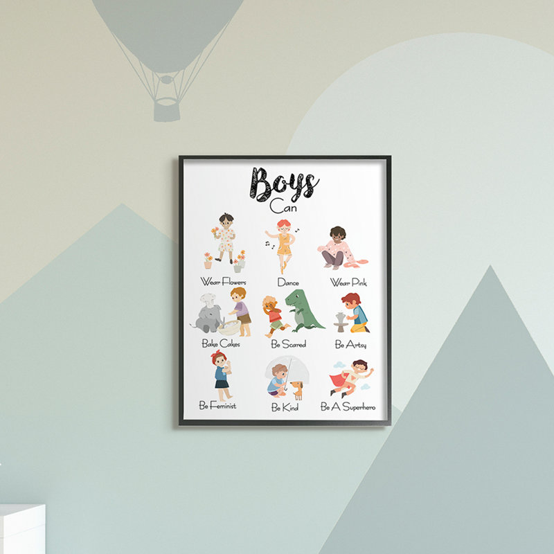 «Abdul-Aleem Boy Can Expression», tableau inclusif d'activités amusantes, H 30 po x l 24 po x P 1,5 po