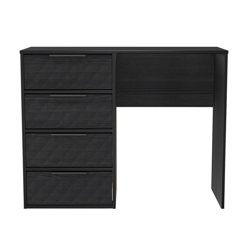 Tarkio 4 Drawer Vanity, Black