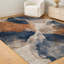Tapis abstrait intérieur / extérieur lavable à la machine Chantille ACN2969-130880730-130880734