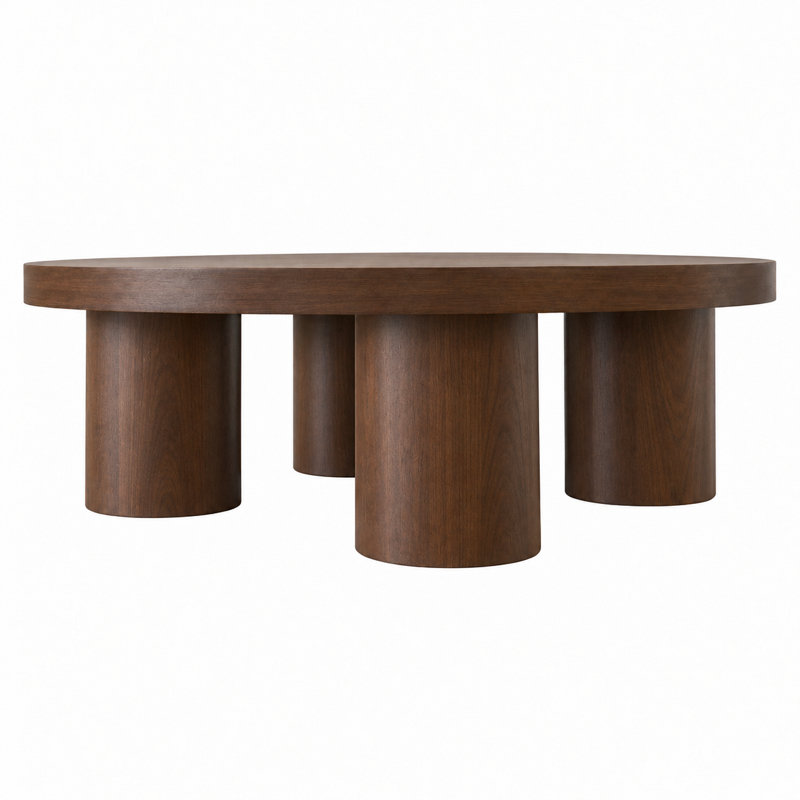 Baume Coffee Table, Brown