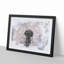 A Dandelion Flower in Abstract - Picture Frame Painting Print-55629339-55629342