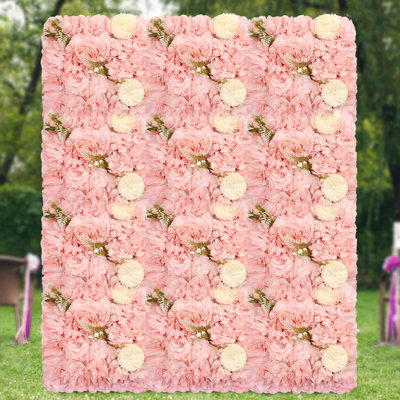 14.96*14.96" 3D Flower Backdrop For Wedding, Parties, Many Occasions