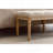 Upholstered Tufted Bench Ottoman