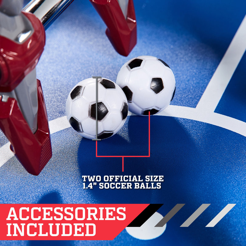 Hall of Games 56" Gray and Black Foosball Table