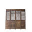 Antique Chinese 4 Panel Lattice Wood Screen Doors