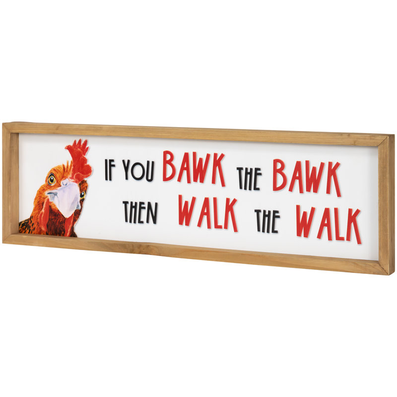 Wall Decor on Wood