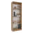 Bookcase With Spacious Tier-Shelving Design