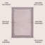 Tapis mauve / mauve foncé à 2 rayures Mariques Classic-1980970386
