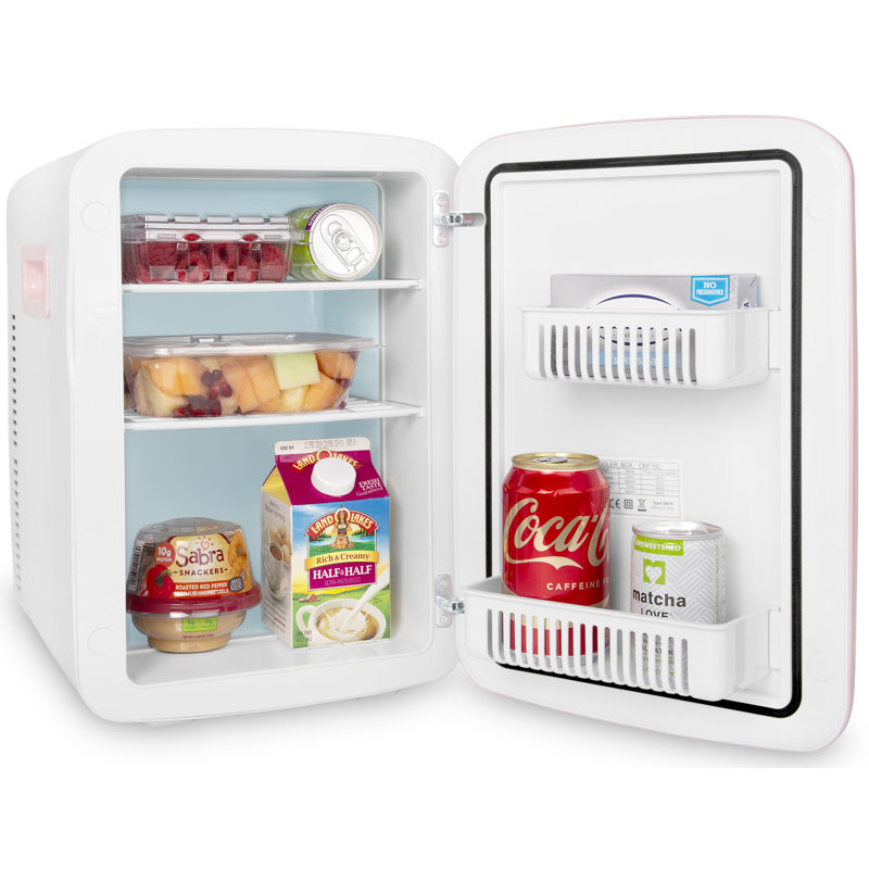0,53 cu. Mini réfrigérateur de comptoir, Rose