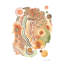«Organic I» par Megan Gallagher - impression sur toile tendue-312167518-312167516-283936360