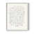 White Single Picture Framed