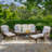Rio Vista 5 - Person Patio Conversation Sets with Cushions