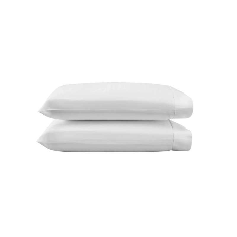 TEMPUR-Luxe Egyptain Cotton Pillowcase Set, King Pillowcase, White