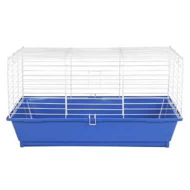 Ciresila Rabbit & Guinea Pig Cage with Hay Feeder, Bottle & Bowl Tucker Murphy Pet Size: 20.5 H x 17.5 W x 29 D