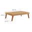 Table basse d'extérieur en rotin Thames
