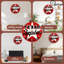 Horloge murale en bois 10 po, mouvement silencieux, à piles (piles AA non incluses), décor artistique, parfait pour les décorations