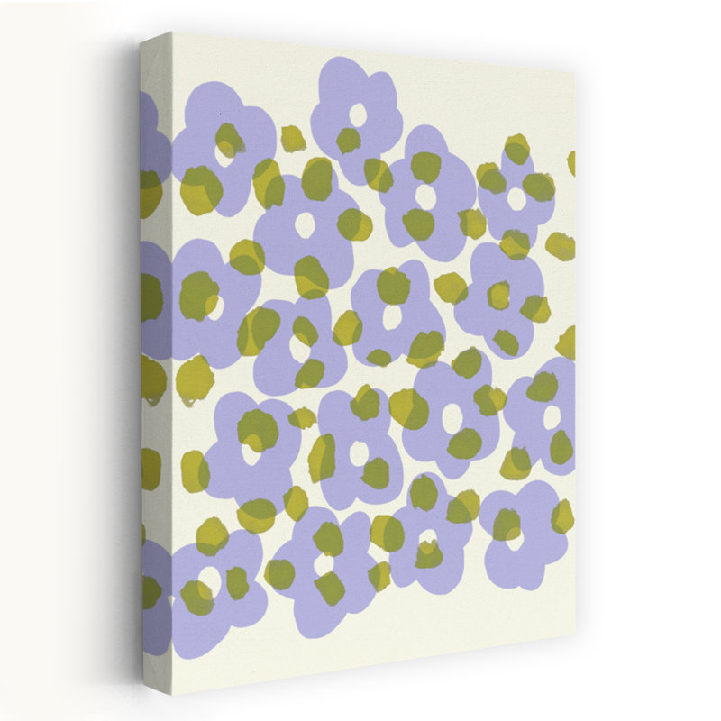 Purpleblossoms by Treechild - Wrapped Canvas Print, 45.72 cm H x 30.48 cm W
