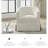 Upholstered Swivel Barrel Chair-1405653433