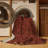 Machine Washable Abstract Brown Area Rug-25754599
