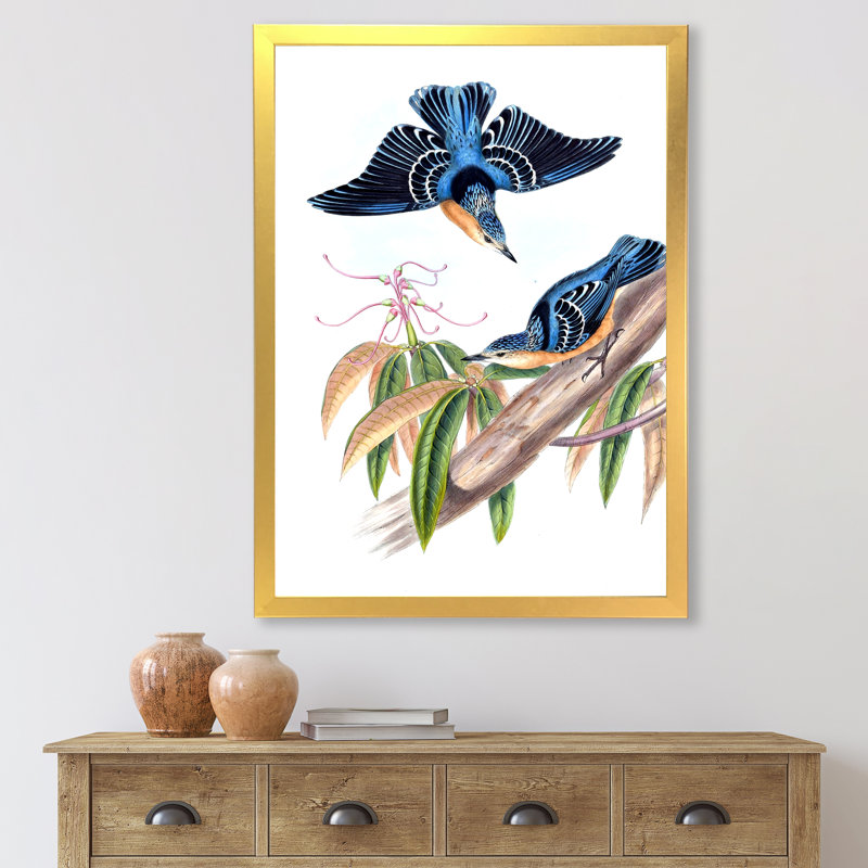 Animaux de campagne rétro - peinture sur toile, H 40 po x l 30 po x 1,5 po, Cadre doré