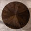 Table basse ronde 31,5 "avec espace de rangement-421089332