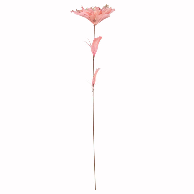 Bouquet de fleurs 20,75 po, Rouge