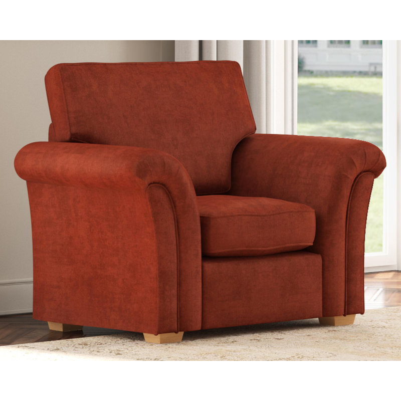 Upholstered Armchair, Marmalade