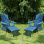 Chaises longues d'extérieur toutes saisons 2 pièces pour chaises de patio et de jardin-1803483250