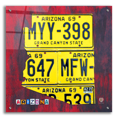 Arizona, plaque d’impression sur plastique / acrylique par Design Turnpike