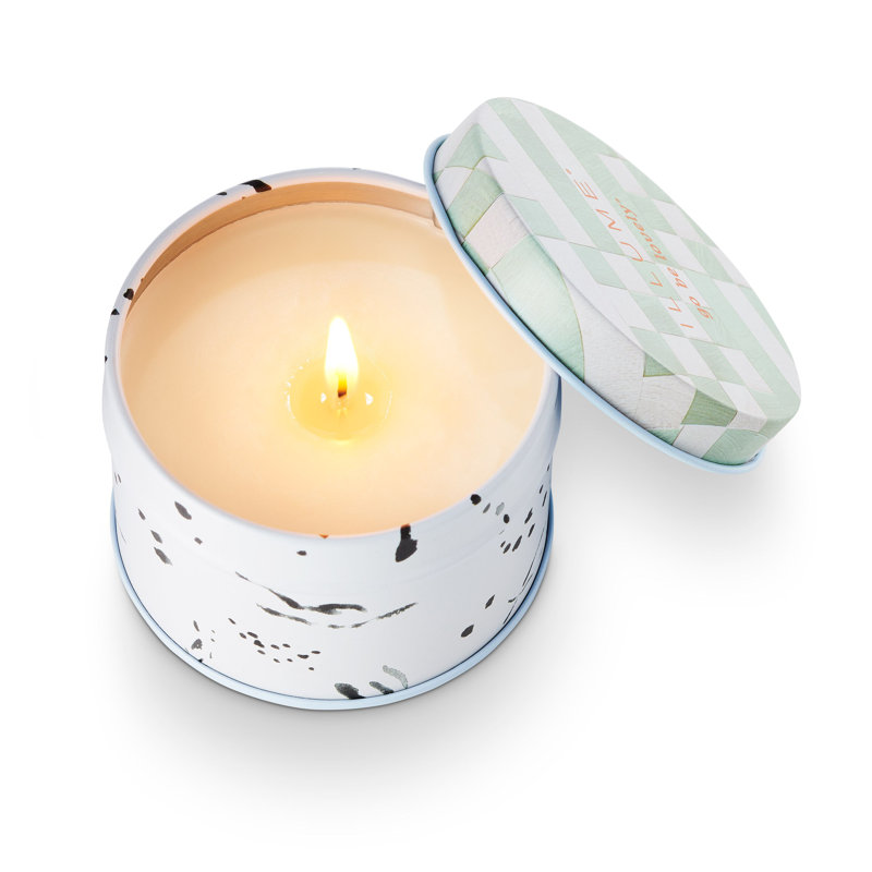 ILLUME Go Be Lovely Summer Vine Fleur Tin Candle, Fleur Tin