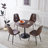 Halloween 31.5Inch Dining Table Walnut-1148571728-1148571731-1148571742