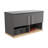 Inval Kratos 3-Pc Garage Storage System with Open Storage and Workbench