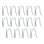 Pointed Top Pin-On Hooks - Basics by Wayfair™