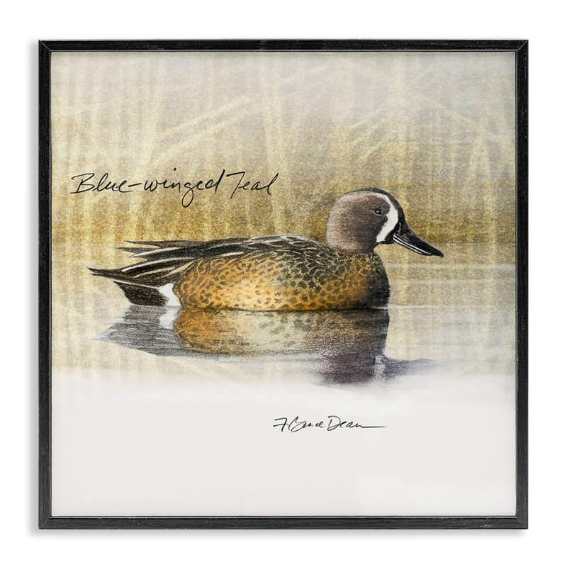 "Giclée" par Jadei, Giclée encadrée noir minuit, H 17 po x l 17 po