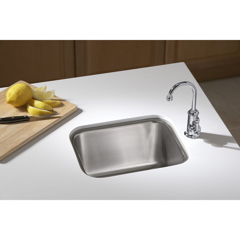 Springdale 14.25'' L Single Bowl Stainless Steel Kitchen Sink