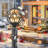 Black Outdoor Post Lights, Exterior Waterproof Rustproof Sphere Outside Post Lamps Fixture, Farmhouse Aluminum Pillar Lantern For Porch House Pathway Fence Yard Garden Patio