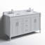 Ensemble de meuble-lavabo double 61 po Addison-62950525