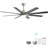 66 Inch Modern Ceiling Fan With Dimmable Led Light 8 Abs Blades Smart Remote Control Reversible Dc Motor For Home Office-1695294367-1695294354
