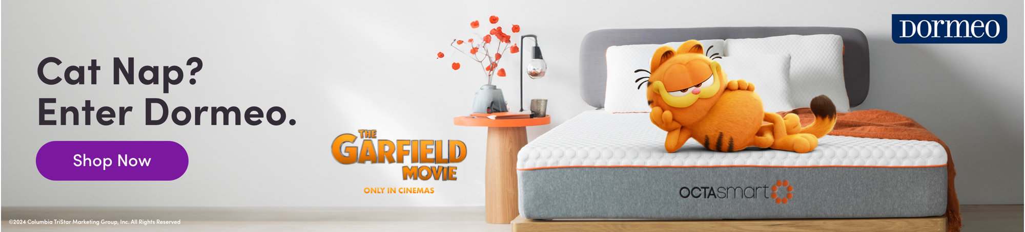 Dormeo x Garfield