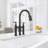 White Farmhouse Sink Deep Apron Sink Undermount Farmhouse Kitchen Sink Single Farm Sink