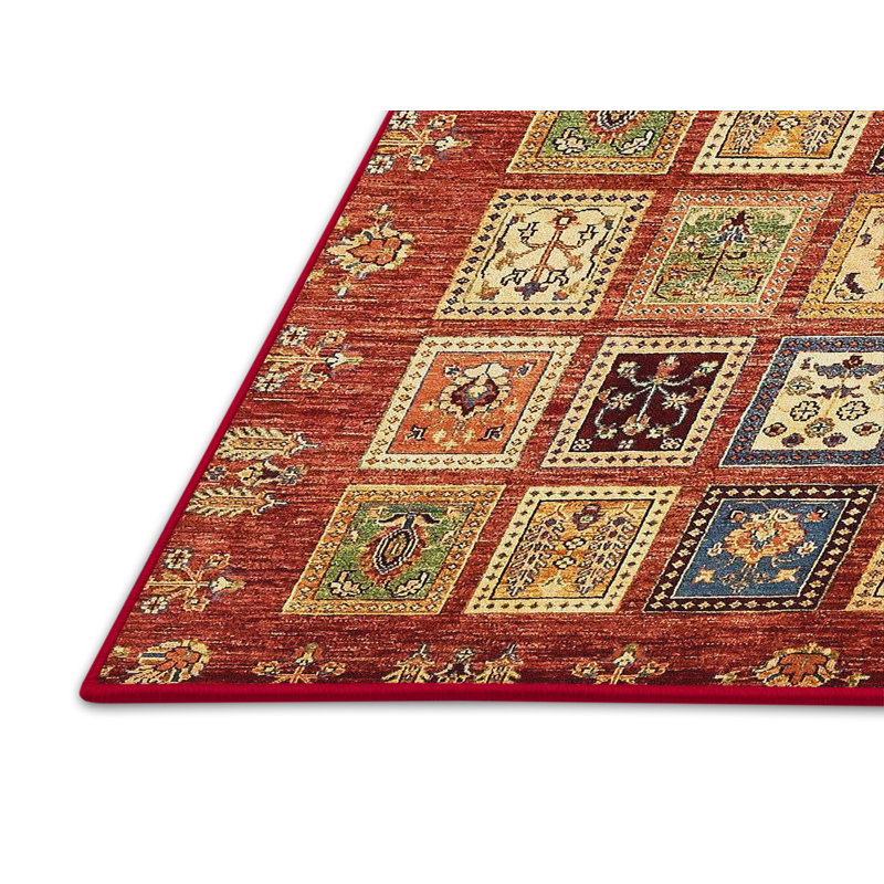Abstract Indoor Rug, Rectangle 4' x 6'