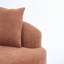 Canapé Boneless à deux places, tissu chenille grain de bois, canapé à compression double éponge, canapé à compression à deux places avec 2 coussins pour la vie / Maison / Mobilier / Appartement / Bureau-1873243736