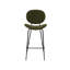Luana Upholstered Counter Stool with Metal Frame-96917724